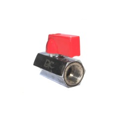Brass Ball Valve Mini Zinc Plated Screwed Female